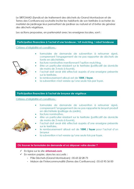 Subvention Jardiner au naturel page 2