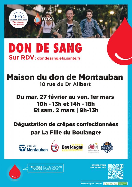 Don de sang Montauban