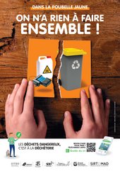 Déchets dangereux à la déchèterie