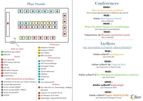 Plan et programme du Forum Espace Jean Bourdette