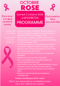 Programme octobre rose