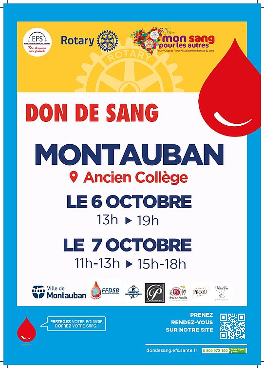 Don de sang Montauban
