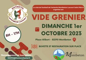 Vide grenier du foot