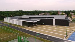 espace Jean Bourdette en vue aérienne